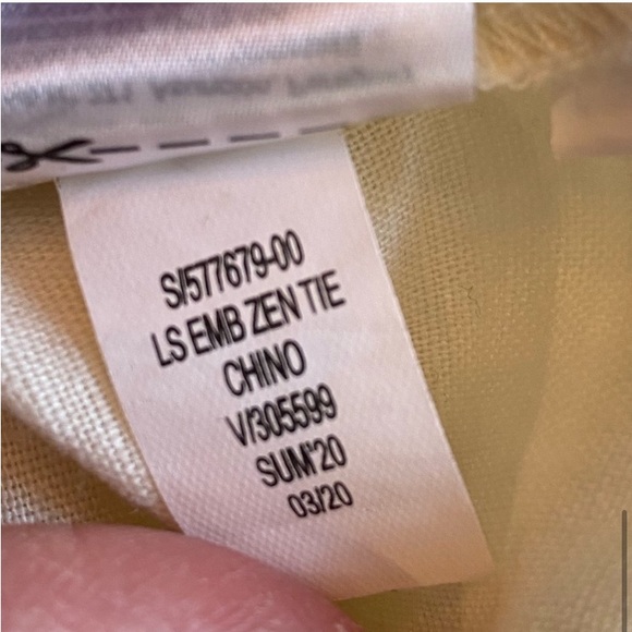 Gap boho embroidered cotton linen pull on shirt women's XS bohemian feminine - Picture 8 of 11